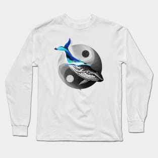 Yin Yang Sea Long Sleeve T-Shirt